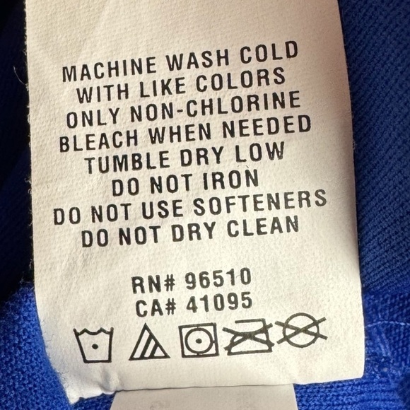 Under armor allseason gear loose full zip jacket men’s size L royal blue warm up - Picture 9 of 10